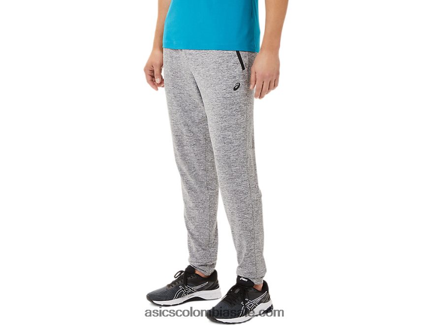 hombres Asics corredor de tecnología portador gris jaspeado 20X82N1909