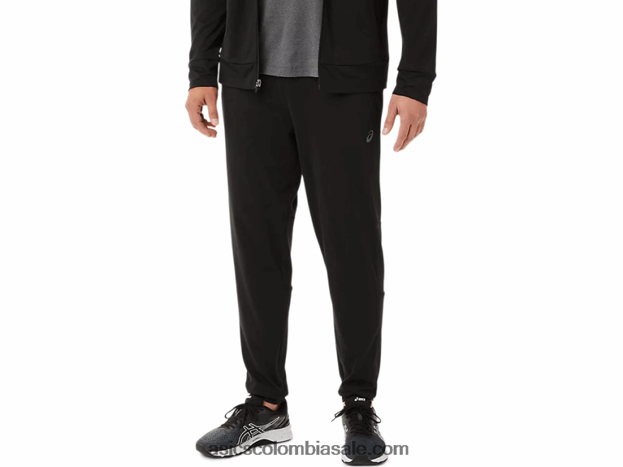hombres Asics corredor de tecnología rendimiento negro 20X82N2032