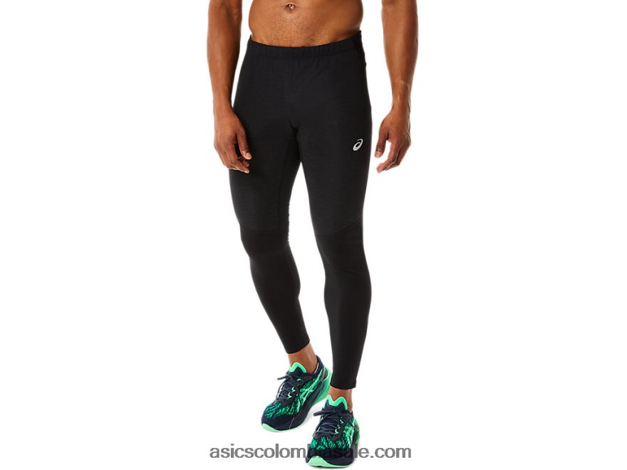 hombres Asics invierno correr apretado rendimiento negro 20X82N870