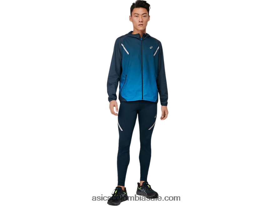 hombres Asics lite-show apretado azul francés 20X82N1677