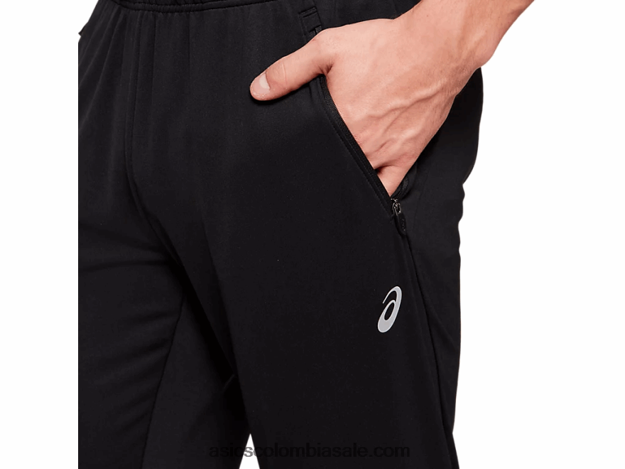 hombres Asics pantalón esencial rendimiento negro 20X82N2131