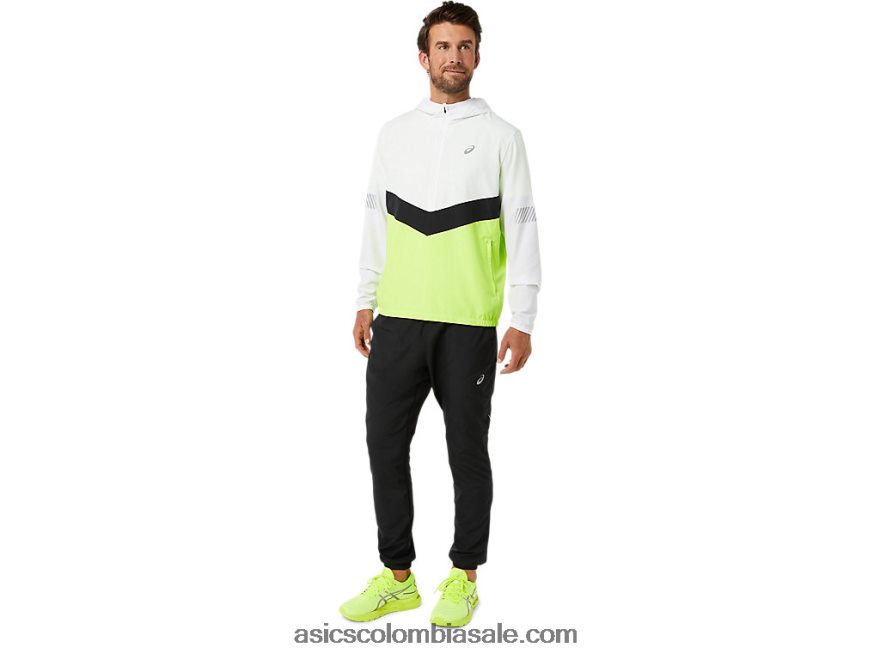 hombres Asics pantalón ligero rendimiento negro 20X82N1349