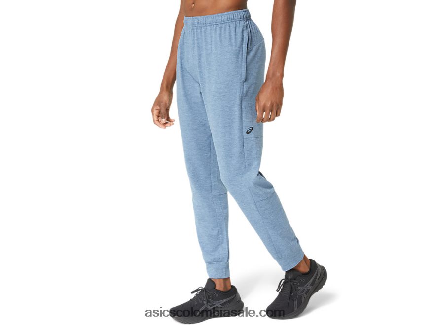 hombres Asics pantalón tecnológico 2.0 tinte espacial azul acero 20X82N36