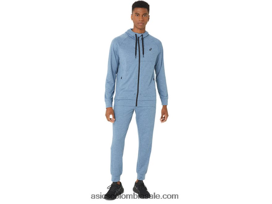 hombres Asics pantalón tecnológico 2.0 tinte espacial azul acero 20X82N36