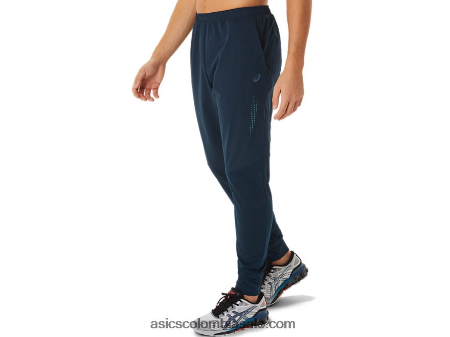 hombres Asics pantalones híbridos azul francés 20X82N1431