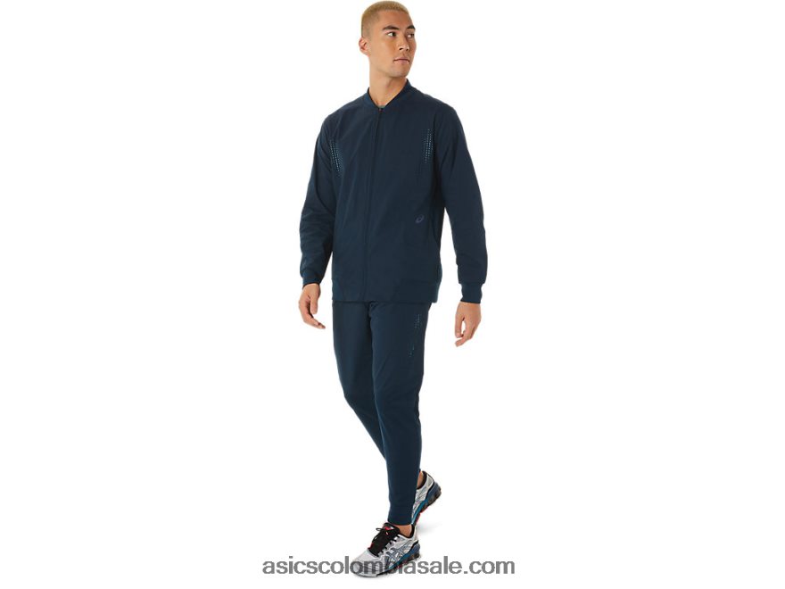 hombres Asics pantalones híbridos azul francés 20X82N1431