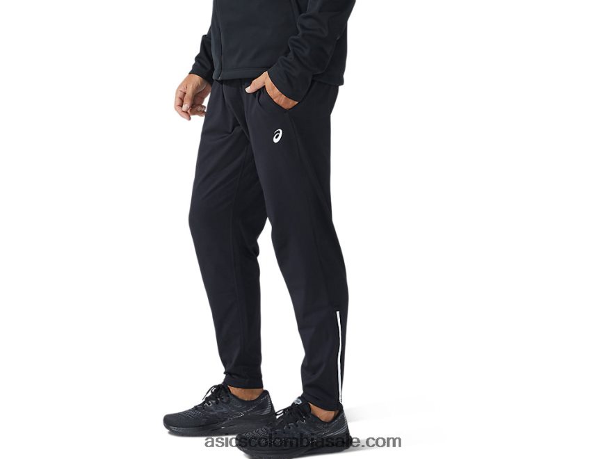 hombres Asics pantalones tapered thermopolis rendimiento negro 20X82N1627