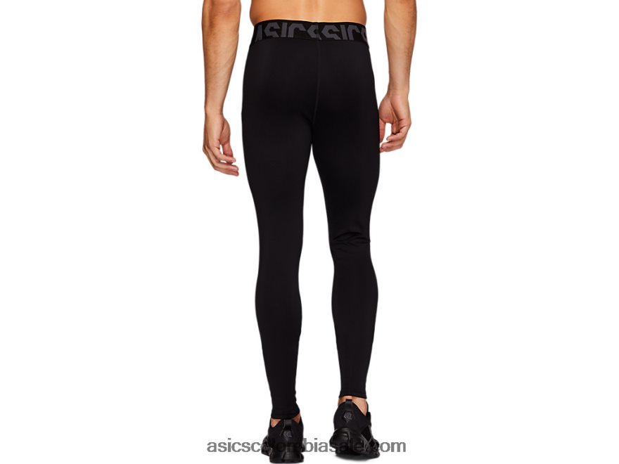 hombres Asics termopolis apretado rendimiento negro 20X82N2114