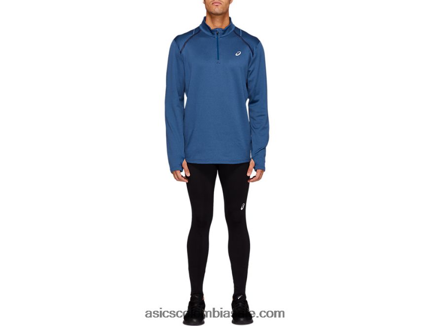 hombres Asics termopolis apretado rendimiento negro 20X82N2114