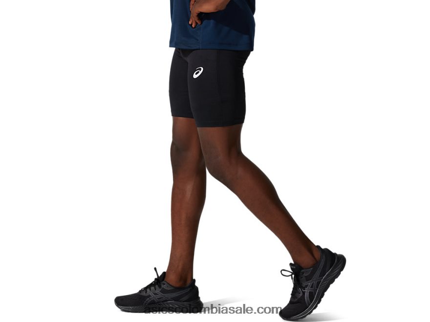 hombres Asics velocista de plata rendimiento negro 20X82N887