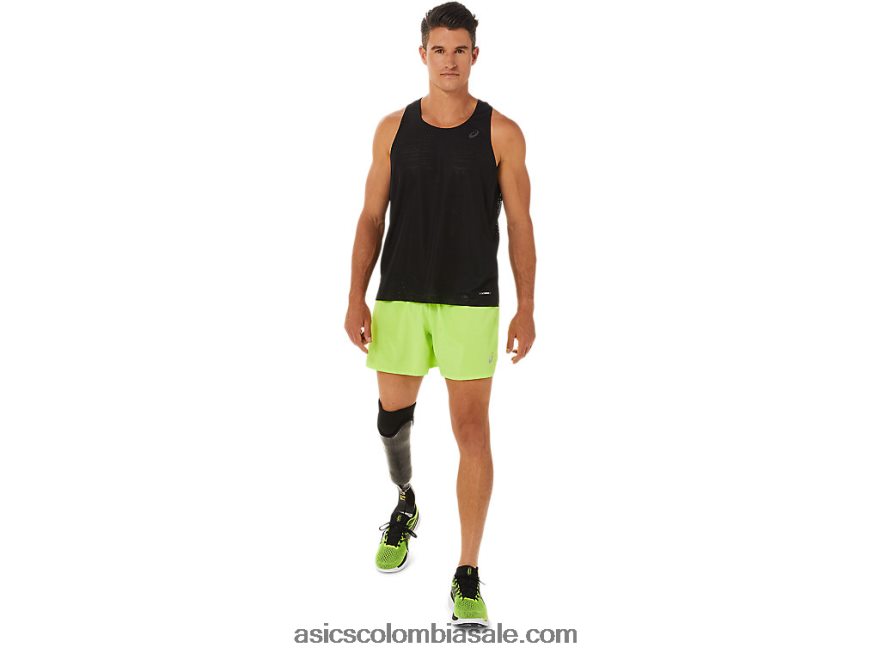 hombres Asics ventilar actibreeze camiseta rendimiento negro 20X82N1402