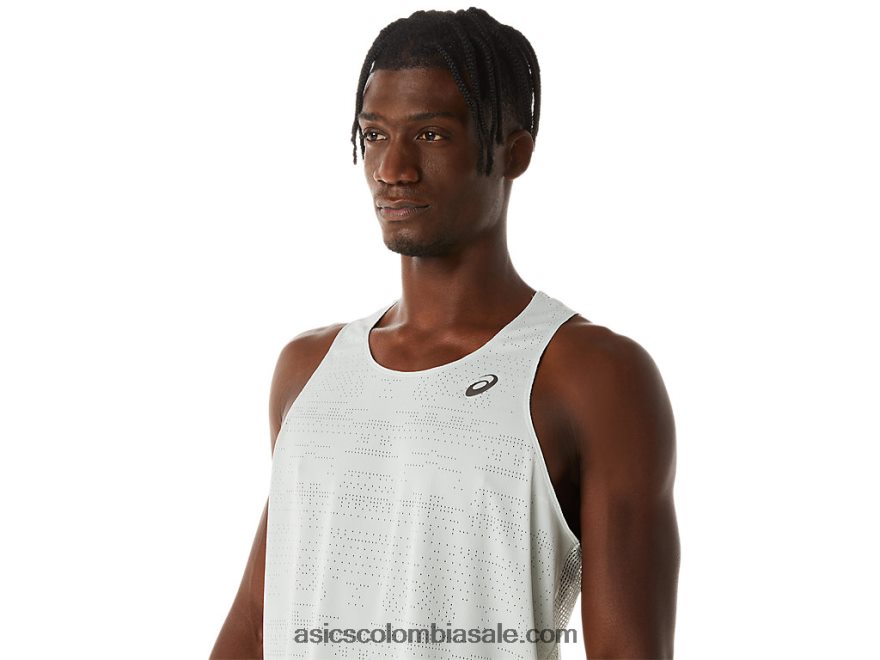 hombres Asics ventilar actibreeze camiseta salvia ligera 20X82N521