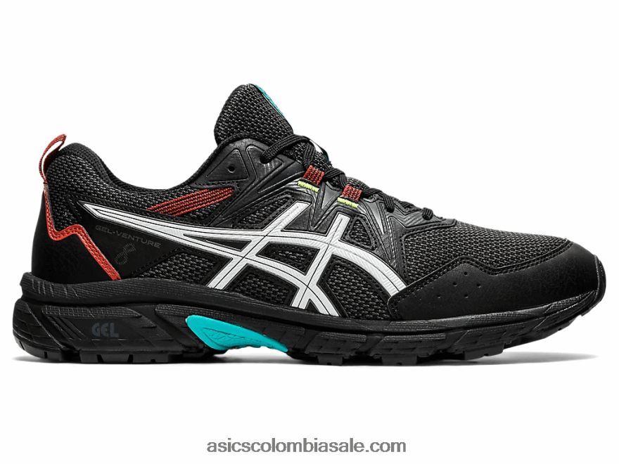 hombres Asics empresa de gel 8 gris grafito/blanco 20X82N607