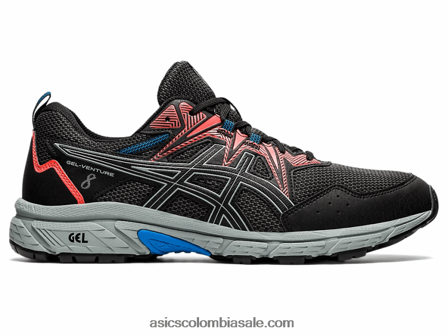 hombres Asics empresa de gel 8 gris grafito/lámina de roca 20X82N1194