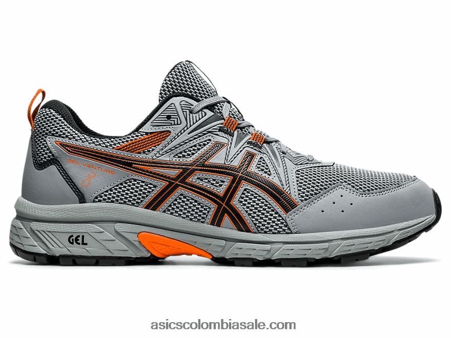 hombres Asics empresa de gel 8 tabla de roca/habanero 20X82N1555