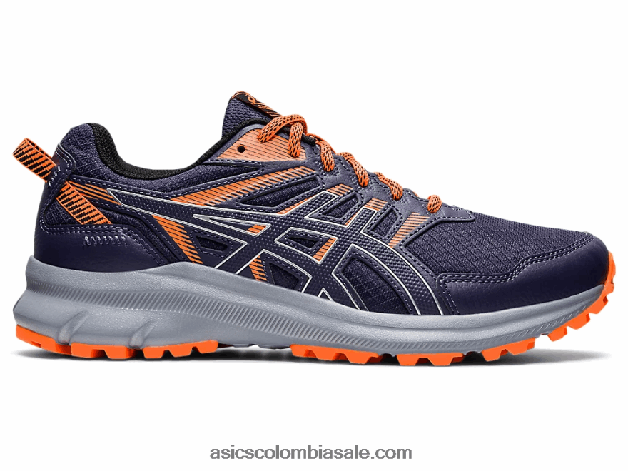hombres Asics explorador de senderos 2 niebla índigo/plata pura 20X82N1589