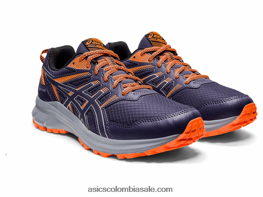 hombres Asics explorador de senderos 2 niebla índigo/plata pura 20X82N1589