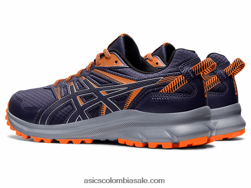 hombres Asics explorador de senderos 2 niebla índigo/plata pura 20X82N1589