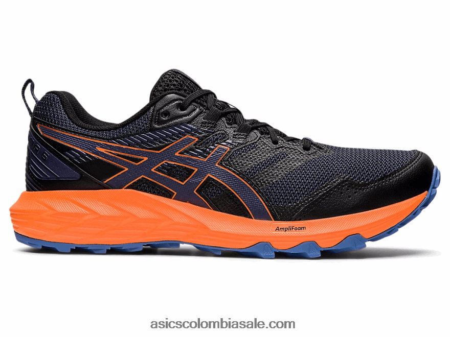 hombres Asics gel-sonoma 6 niebla negra/índigo 20X82N1566