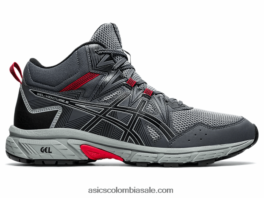 hombres Asics gel-venture 8 mt gris portador/hoja de roca 20X82N1721