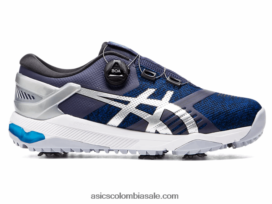hombres Asics curso de gel duo boa chaquetón/plata pura 20X82N2012