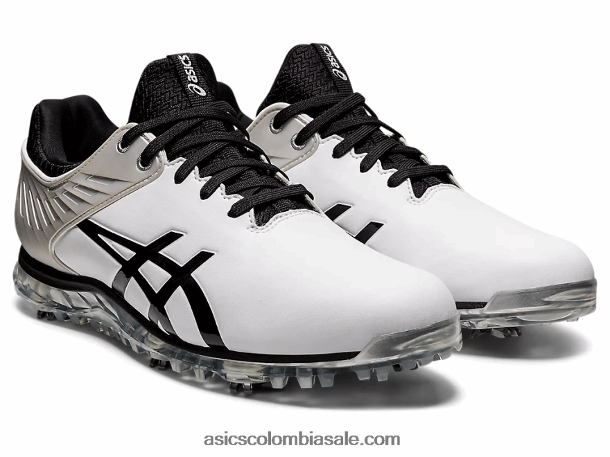 hombres Asics gel-ace pro 5 blanco negro 20X82N1600