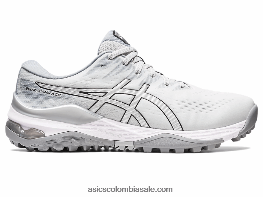 hombres Asics gel-kayano as ancho gris glaciar/plata pura 20X82N292