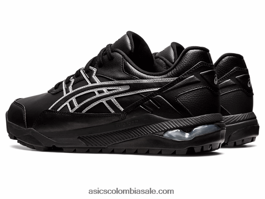 hombres Asics preinyectado en gel negro 20X82N1585