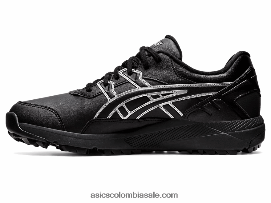 hombres Asics preinyectado en gel negro 20X82N1585