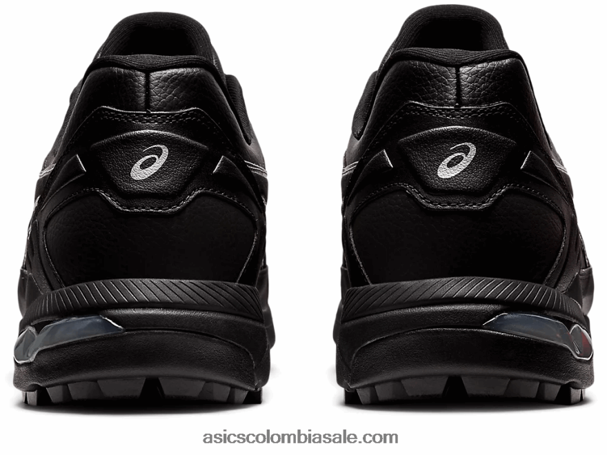 hombres Asics preinyectado en gel negro 20X82N1585