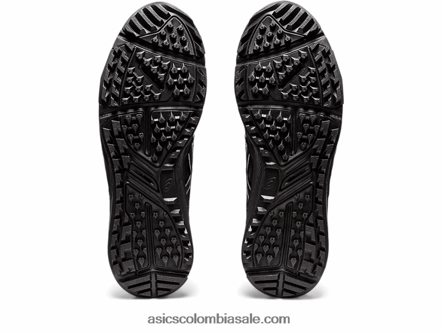 hombres Asics preinyectado en gel negro 20X82N1585