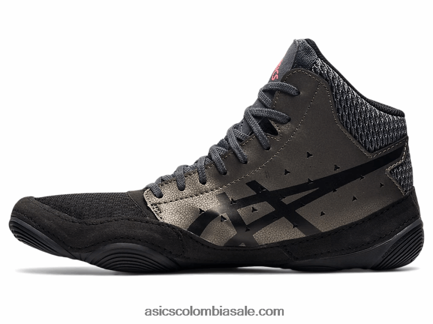 hombres Asics Snapdown 3 de ancho negro/bronce 20X82N1820