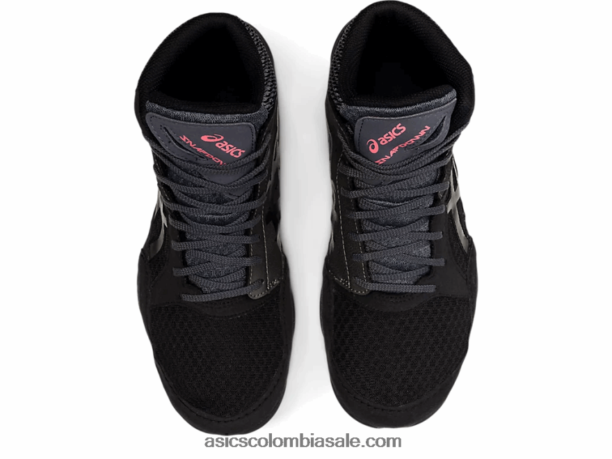 hombres Asics Snapdown 3 de ancho negro/bronce 20X82N1820