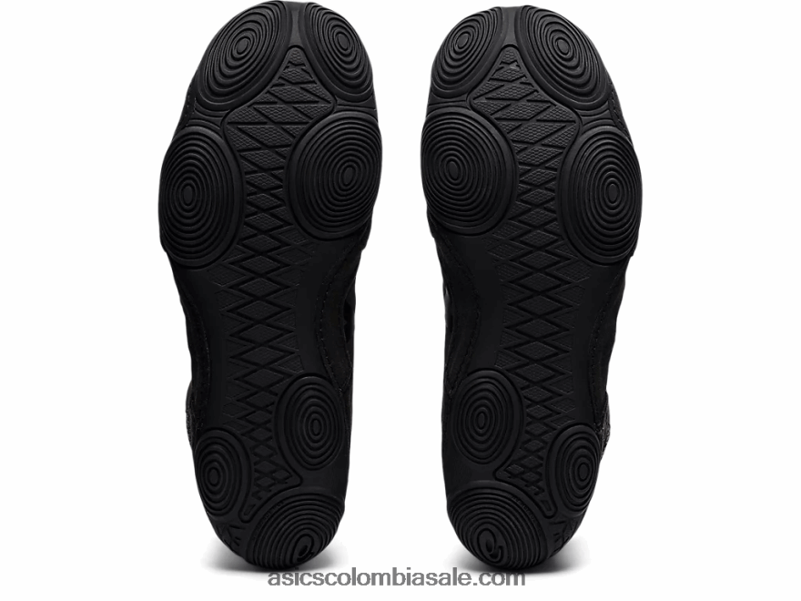 hombres Asics Snapdown 3 de ancho negro/bronce 20X82N1820