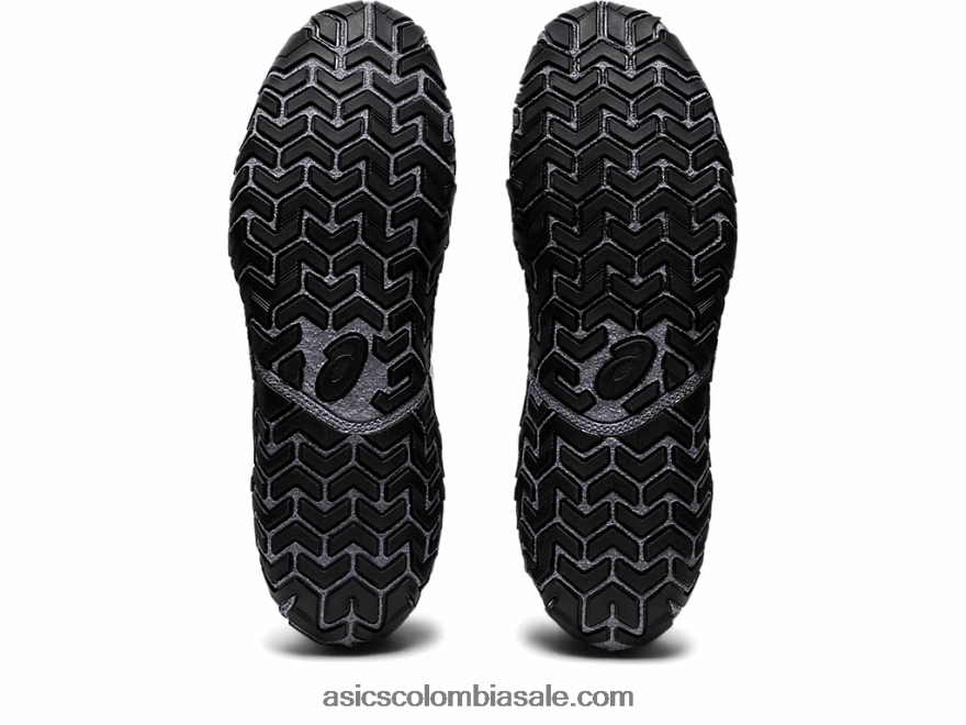 hombres Asics agresor 5 blanco negro 20X82N1089