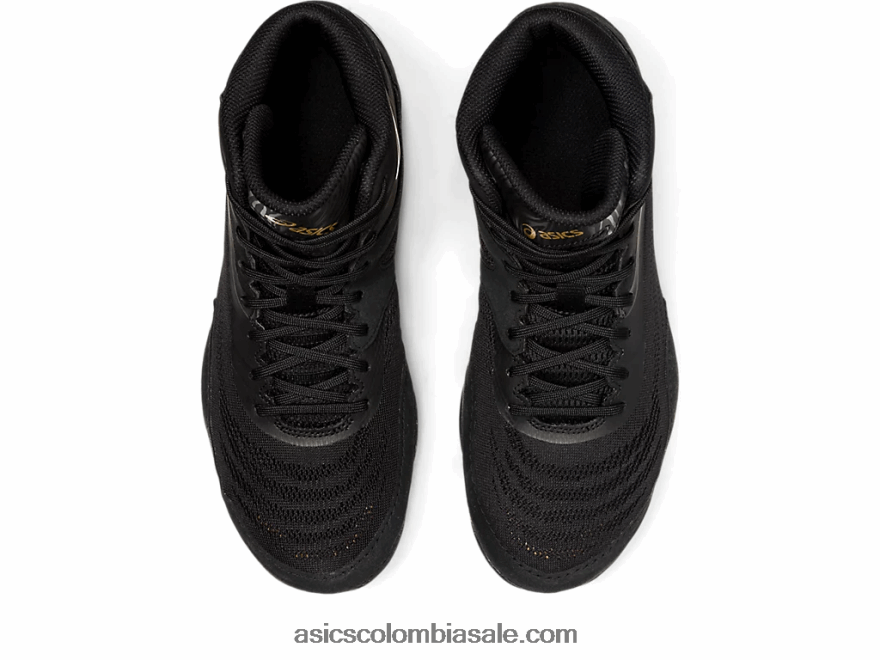 hombres Asics élite dividida negro/oro puro 20X82N863