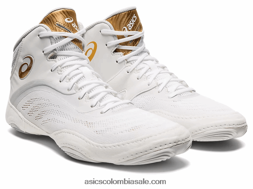 hombres Asics élite dividida oro blanco/puro 20X82N898