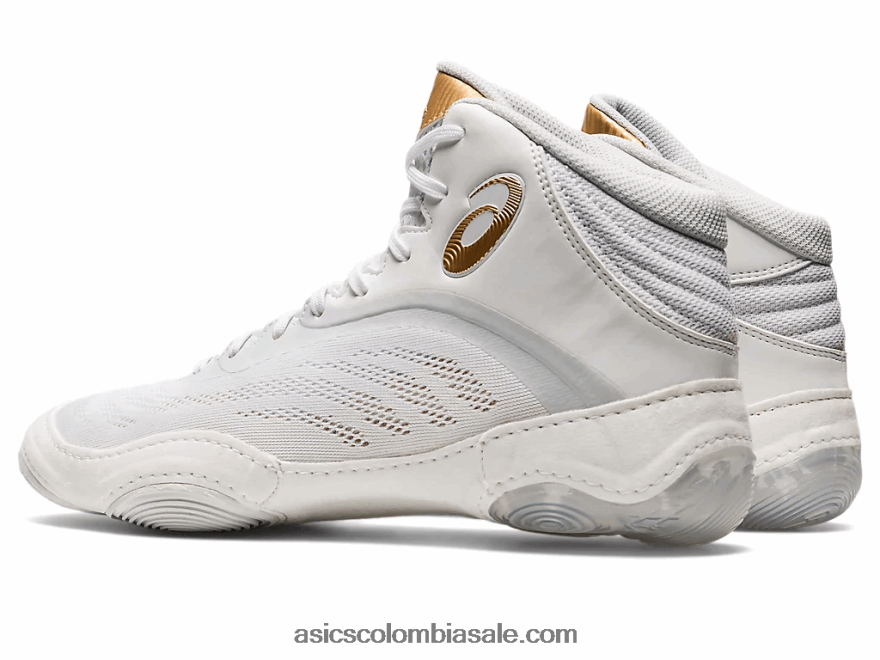 hombres Asics élite dividida oro blanco/puro 20X82N898