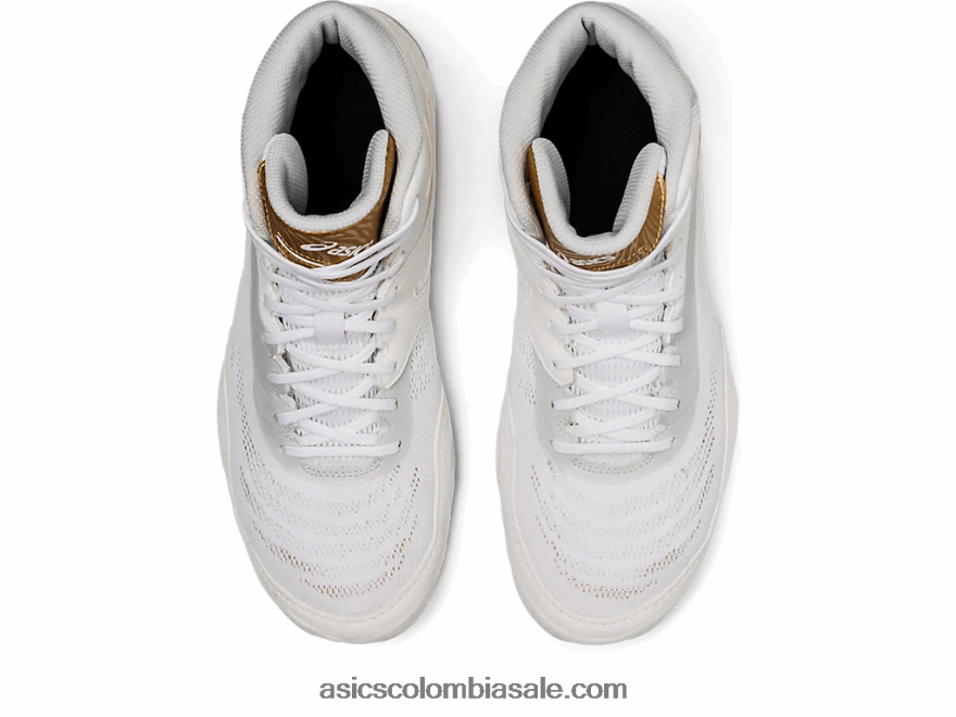 hombres Asics élite dividida oro blanco/puro 20X82N898