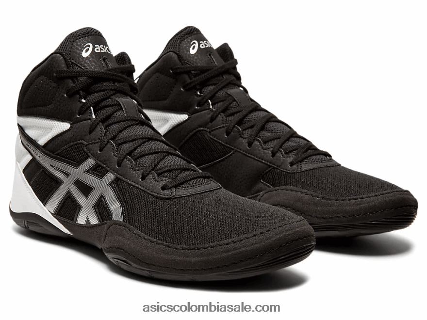 hombres Asics matflex 6 negro/plata 20X82N2120