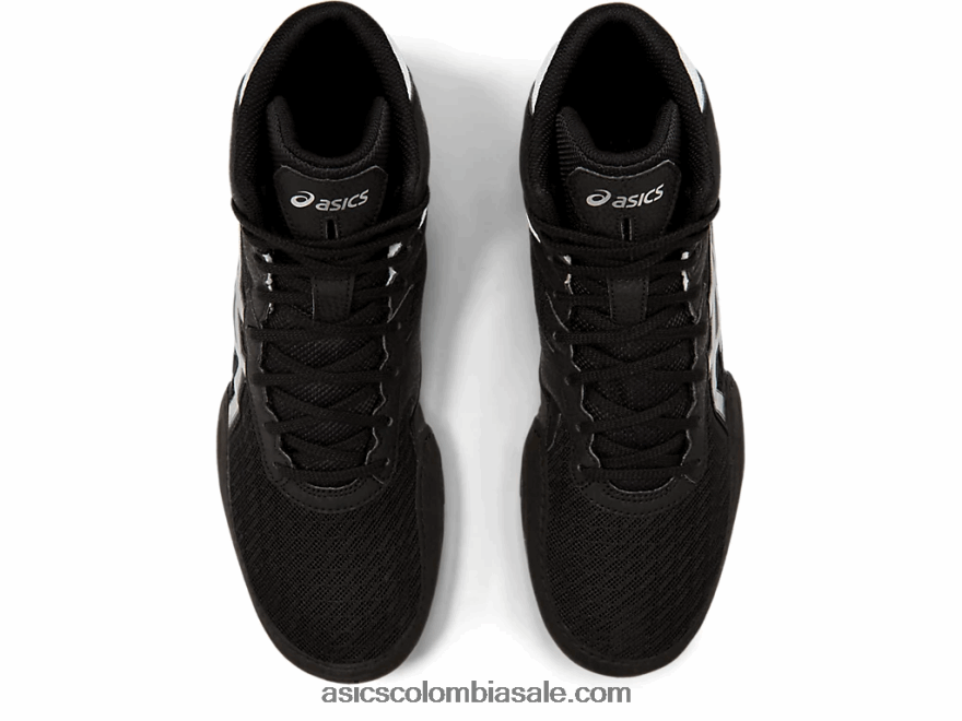 hombres Asics matflex 6 negro/plata 20X82N2120