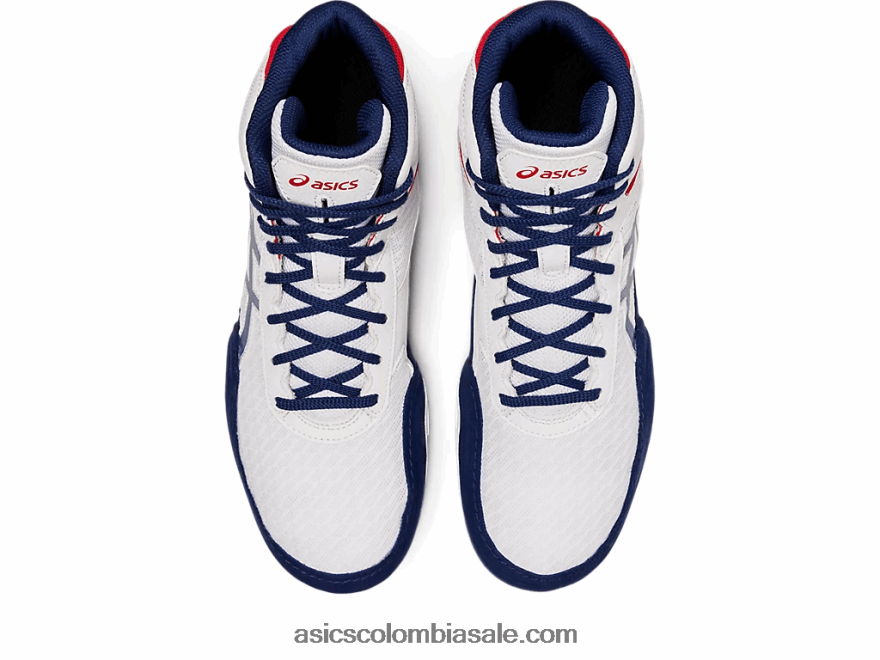 hombres Asics matflex 6 océano blanco/profundo 20X82N1141