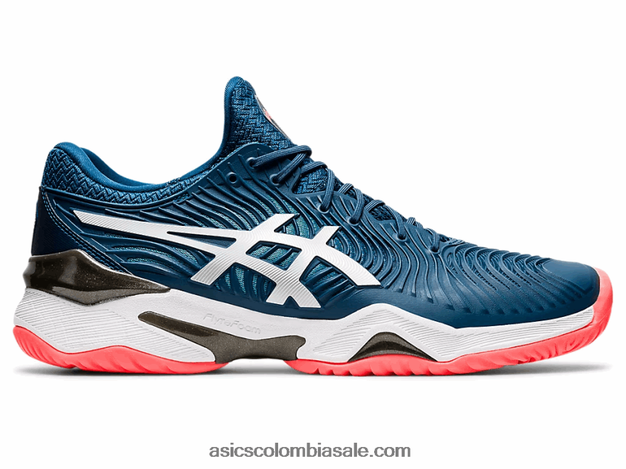 hombres Asics corte ff 2 mako azul/blanco 20X82N2065