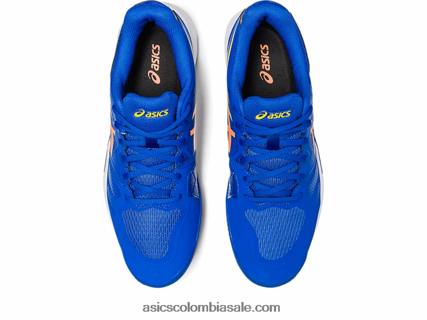 hombres Asics gel-challenger 13 arcilla azul atún/melocotón sol 20X82N138