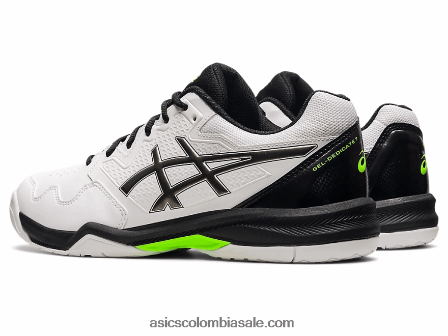 hombres Asics gel dedicado 7 blanco/bronce 20X82N1662