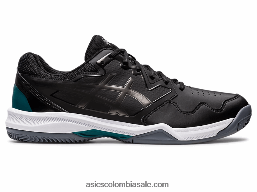 hombres Asics gel-dedicate 7 arcilla negro/bronce 20X82N1242