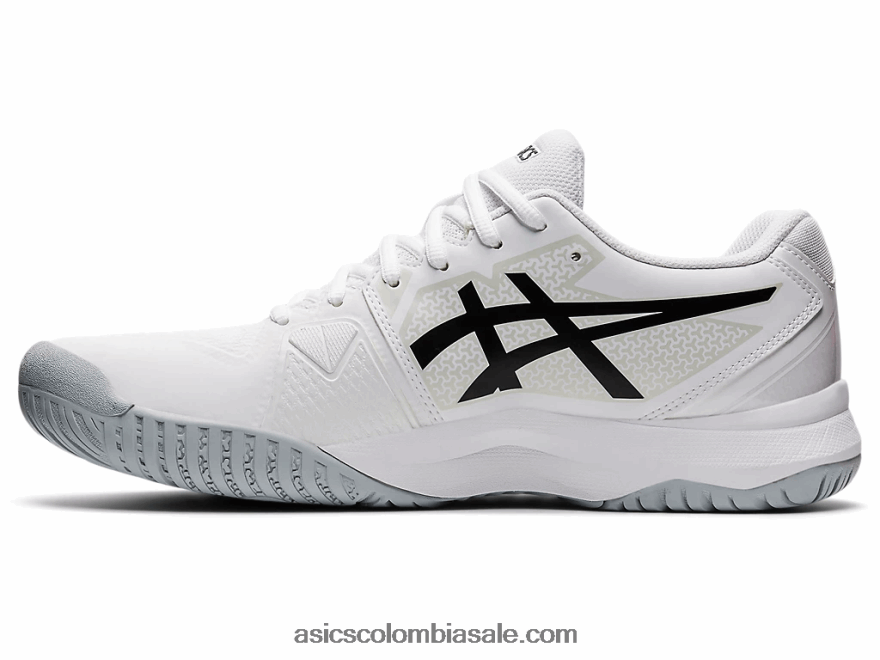 hombres Asics gel-desafiador 13 blanco negro 20X82N1037