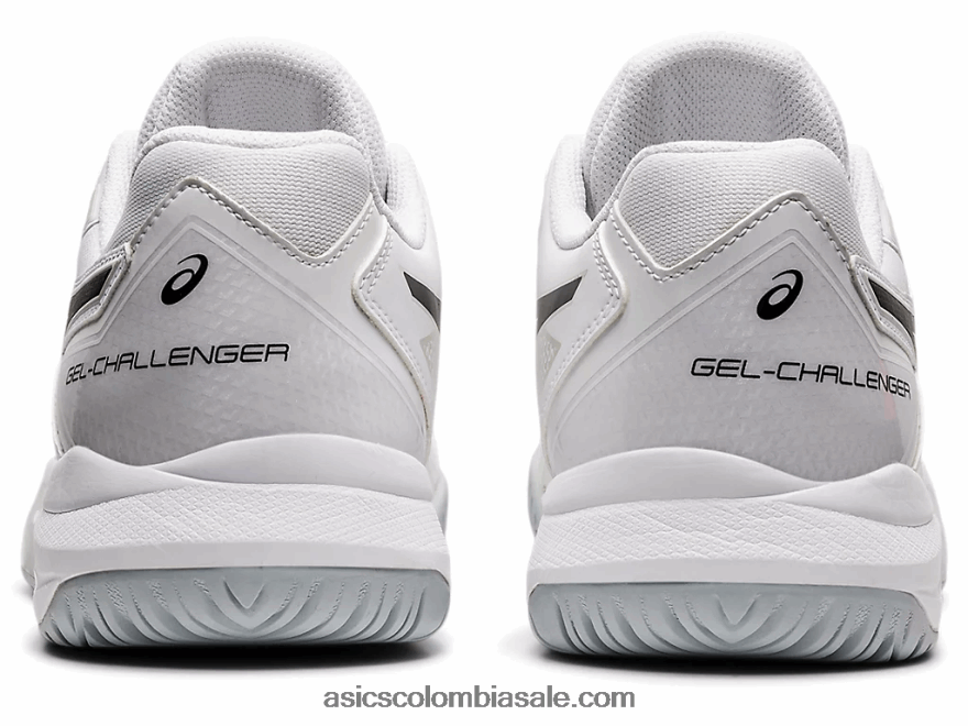 hombres Asics gel-desafiador 13 blanco negro 20X82N1037
