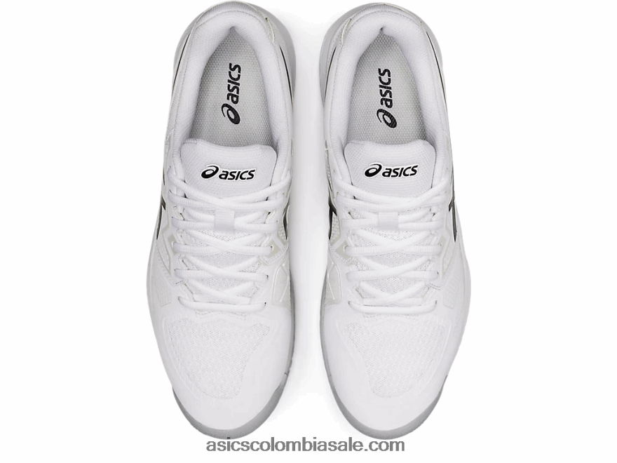 hombres Asics gel-desafiador 13 blanco negro 20X82N1037