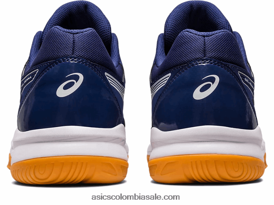 hombres Asics gel-renma azul índigo/blanco 20X82N378